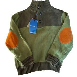 NEW Gioberti Green sweater size 3